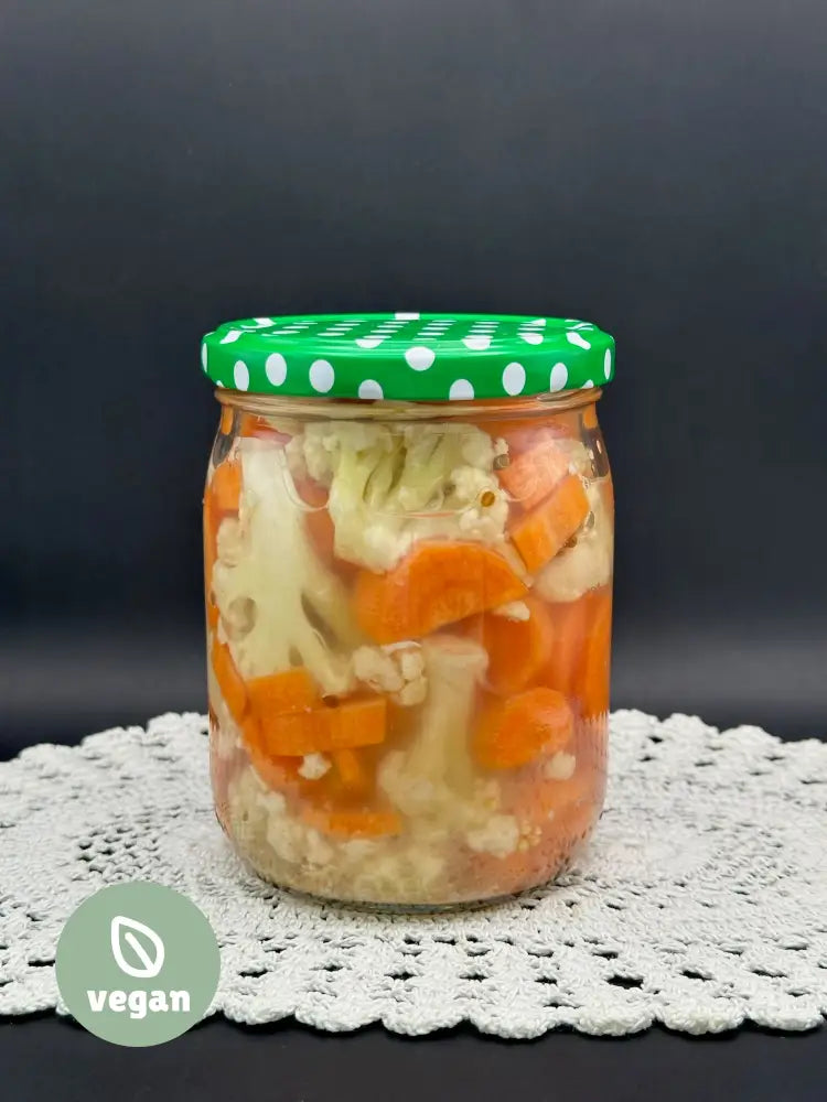 Pickled Cauliflower Carrot Fermented Pickles